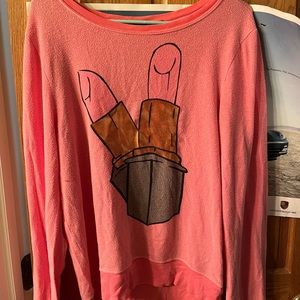 Wild fox baggy beach jumper